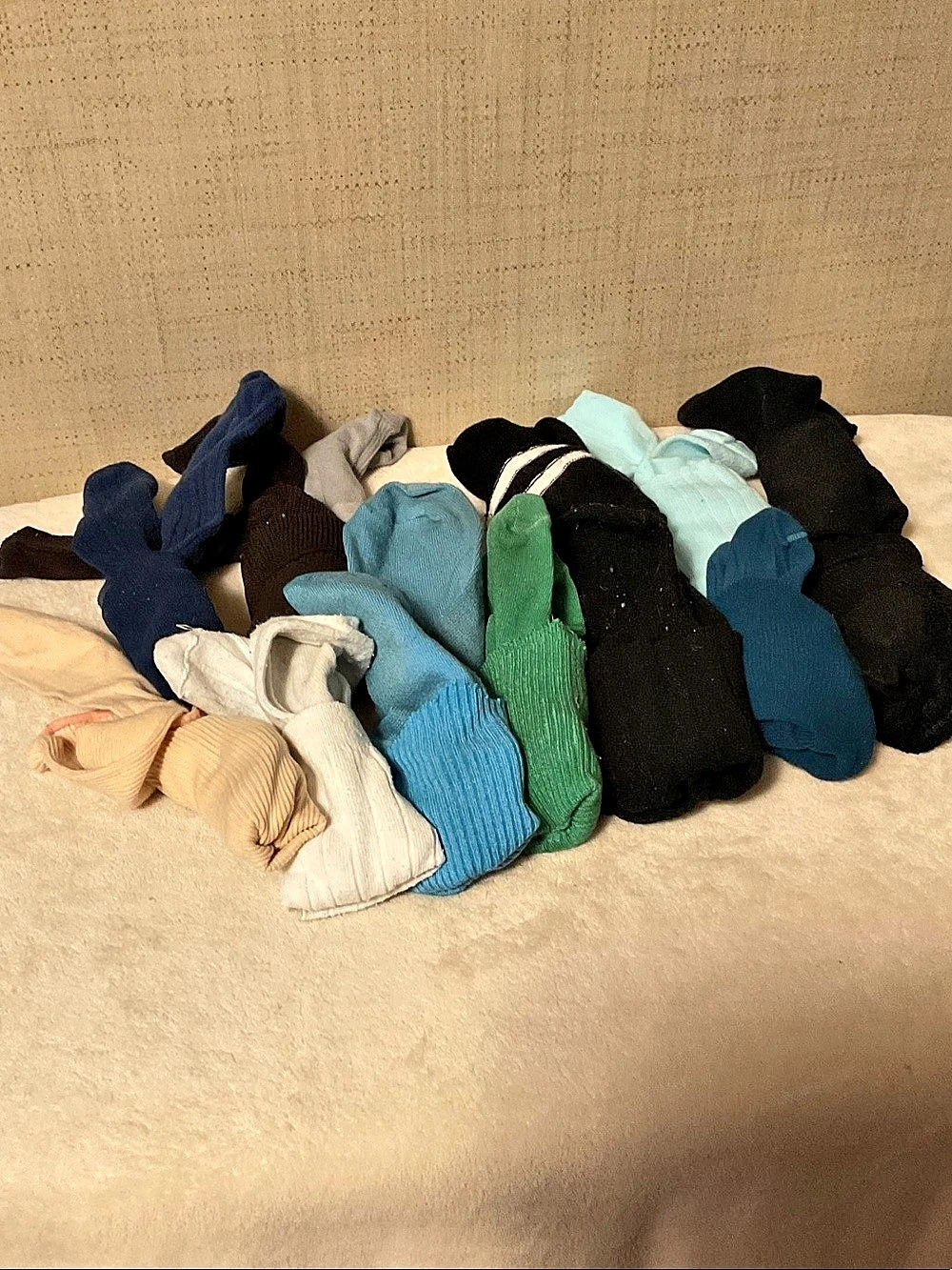 Assorted Socks Black & Blue